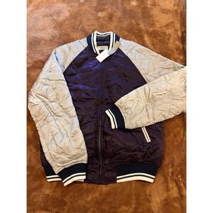 J. Crew Wallace & Barnes Men's Varsity Style Quilted Pattern Jacket NWT‎ Medium